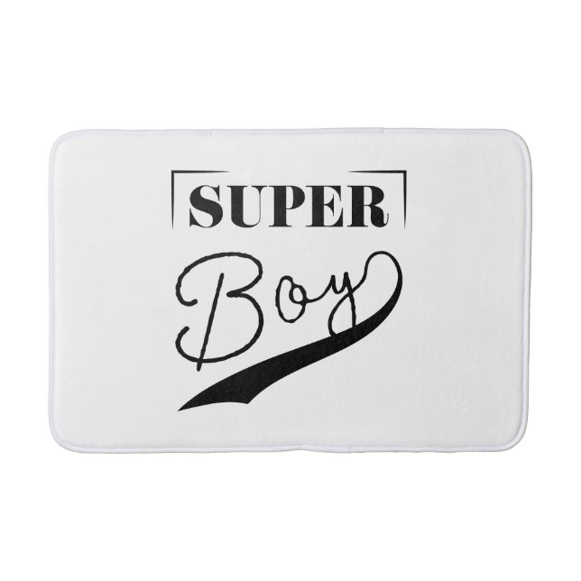 Alfombrilla De Baño Super Boy (Anverso)