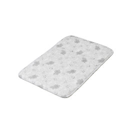 Alfombrilla De Baño Superposición de cuadrícula transparente – Textura