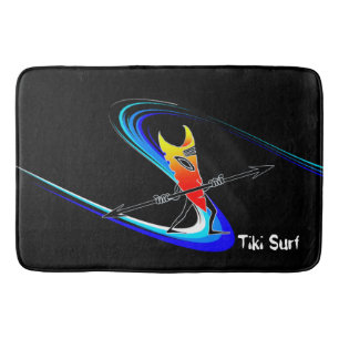 Alfombrilla De Baño Surfista de Tiki