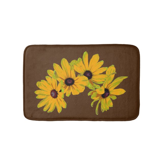 Alfombrilla De Baño Susan Flowers Bath Mats (Anverso)