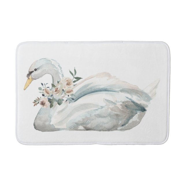 Alfombrilla De Baño Swan salvaje (Anverso)