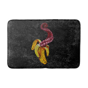 Alfombrilla De Baño Swirly Mutant-Banana