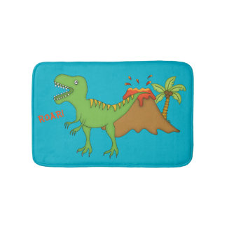 Alfombrilla De Baño T-Rex con los Volcán-Niños