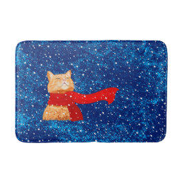 Alfombrilla De Baño Tabby ama Nieve
