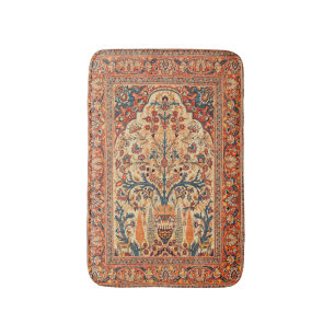 Alfombrilla De Baño Tabriz Tree of Life Persian Rug Print
