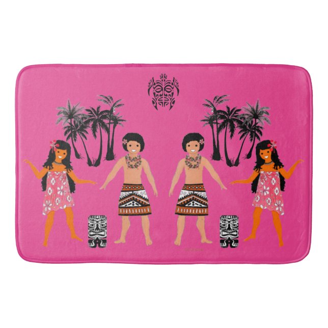 Alfombrilla De Baño Tahiti, Polynésie française (Anverso)