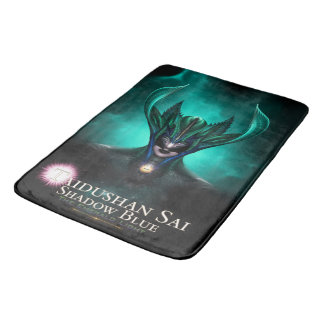 Alfombrilla De Baño Taidushan Sai Shadow Blue TEL Bath Mat
