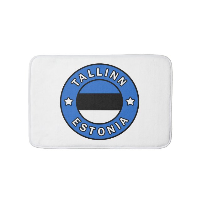 Alfombrilla De Baño Tallín Estonia (Anverso)