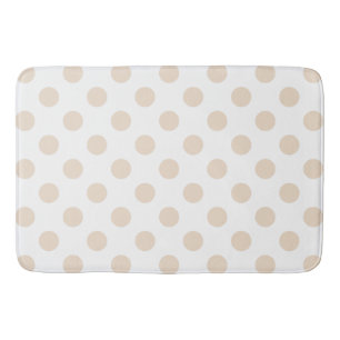Alfombrilla De Baño Tan polka puntos