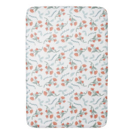 Alfombrilla De Baño Tangerina Floral