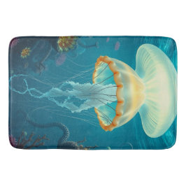 Alfombrilla De Baño „Tanz der Quallen – Magie aus der Tiefe“
