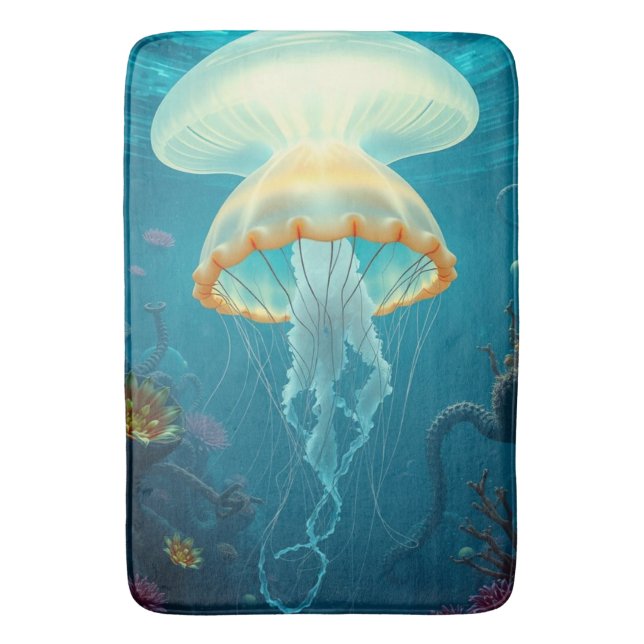 Alfombrilla De Baño „Tanz der Quallen – Magie aus der Tiefe“ (Frente vertical)