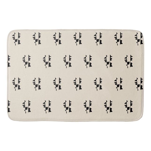 Alfombrilla De Baño Tapis de Bain - Abstrait Dual Face (Anverso)