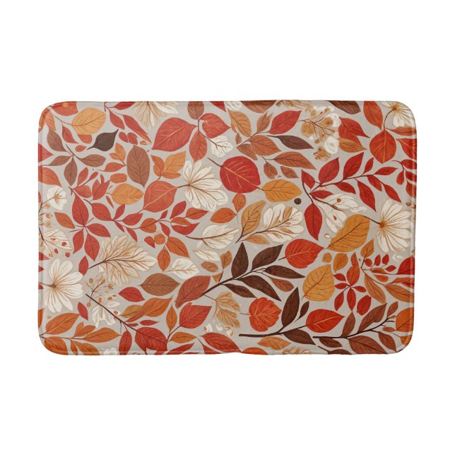 Alfombrilla De Baño Tapiz de otoño (Anverso)