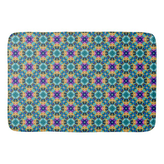 Alfombrilla De Baño Tapiz Flor de Aurora  (Anverso)