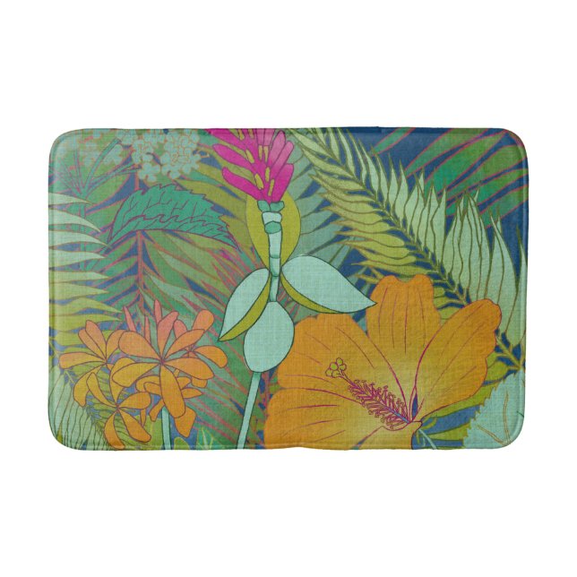 Alfombrilla De Baño Tapiz tropical II (Anverso)