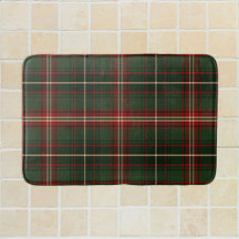 Tartan verde clásico navideño tradicional