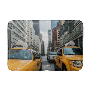 Alfombrilla De Baño Taxis amarillos de Nueva York