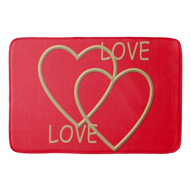 Alfombrilla De Baño Te amo (Anverso)
