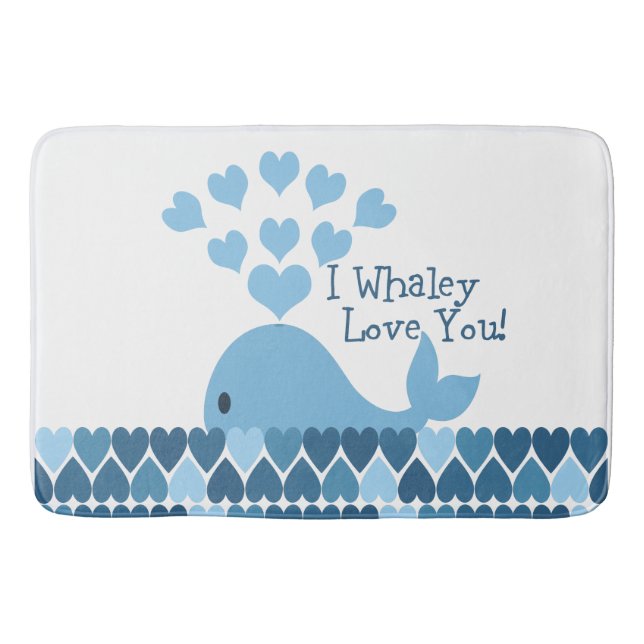 Alfombrilla De Baño Te amo a ti. (Anverso)