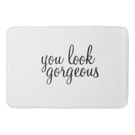 Alfombrilla De Baño 'Te Ves Maravillosa' Gran Mat De Baño