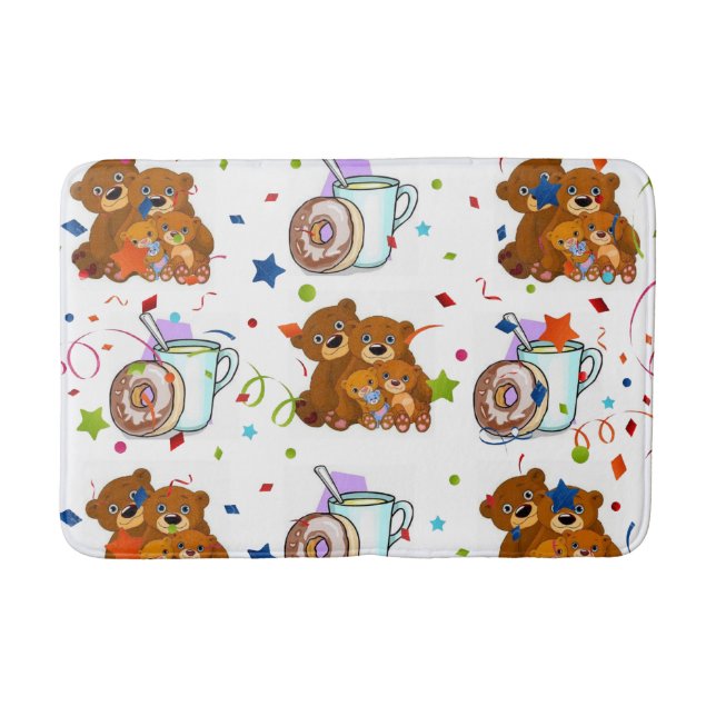 Alfombrilla De Baño Teddy Bear Bathroom Mat (Anverso)