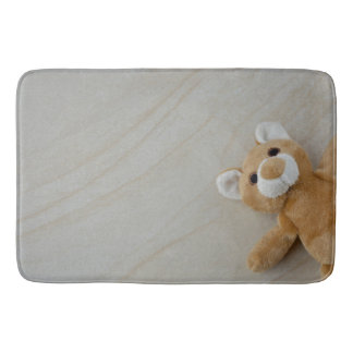 Alfombrilla De Baño Teddy Bear Marble Bath Mat