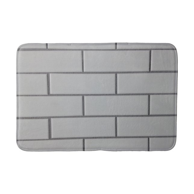 Alfombrilla De Baño Teja del subterráneo del camuflaje (Anverso)