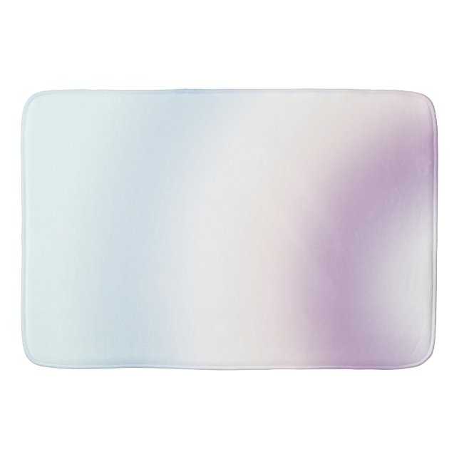 Alfombrilla De Baño Tejido azul morado (Anverso)