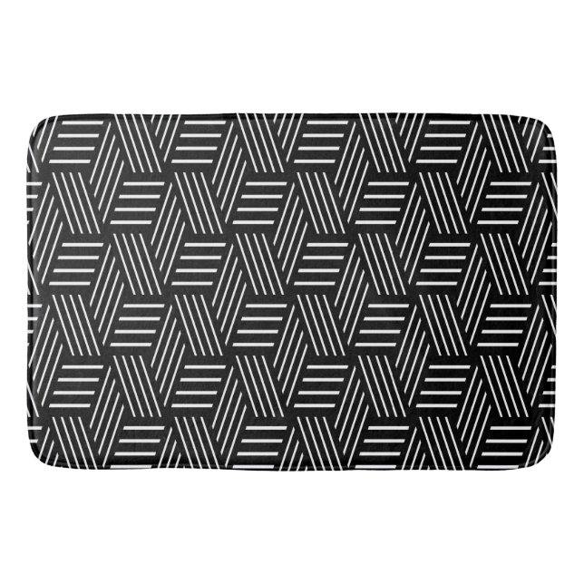 Alfombrilla De Baño Tejido monocromo (Anverso)