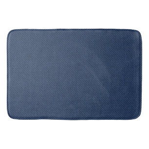 Alfombrilla De Baño Tela de jeans azules