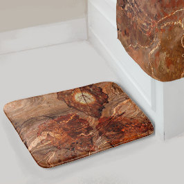 Alfombrilla De Baño Tema de otoño belicoso