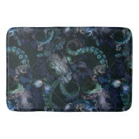 Tentáculo gótico Cthulhu Turquesa con flores