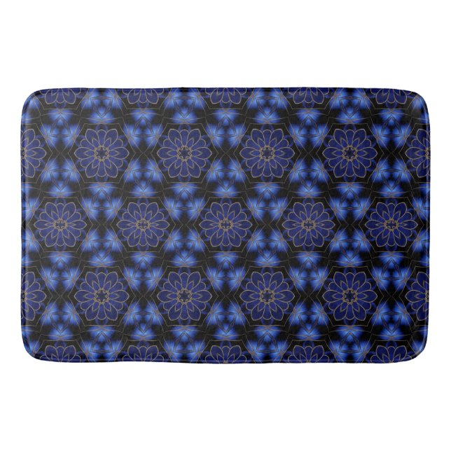 Alfombrilla De Baño Terciopelo Zafiro (Anverso)