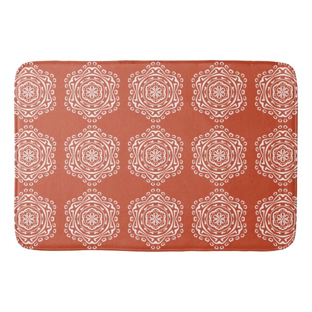 Alfombrilla De Baño Terracota (Anverso)