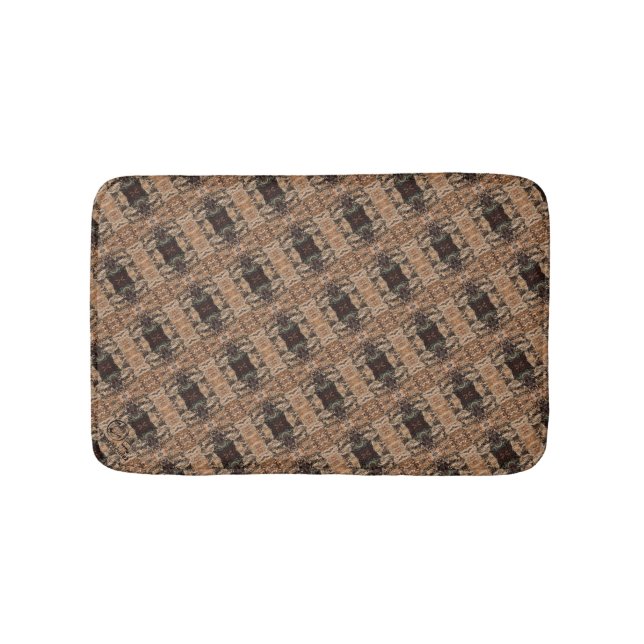 Alfombrilla De Baño Textura #16 de obra Amanecer (Anverso)