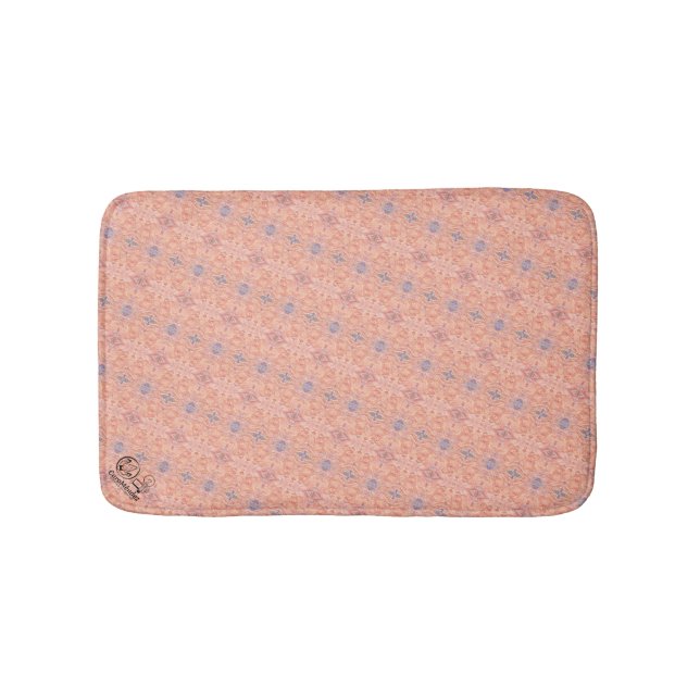 Alfombrilla De Baño Textura #7 de obra Amanecer (Anverso)