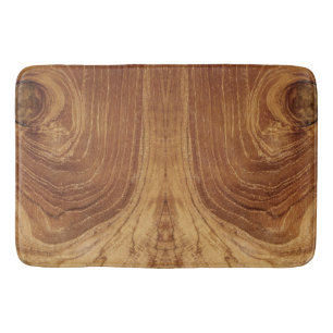Alfombrilla De Baño Textura de madera de teca rústica de madera Foto d