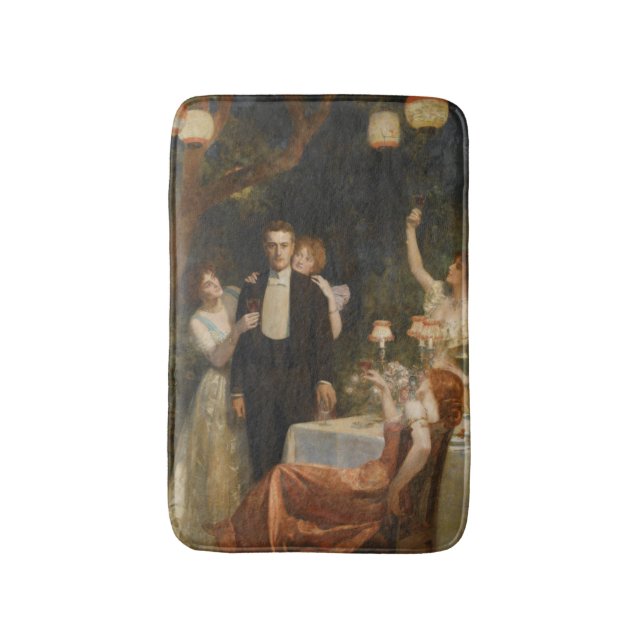 Alfombrilla De Baño The Garden of Armida (by John Collier) (Frente vertical)