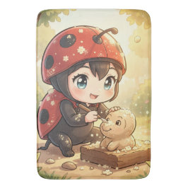 Alfombrilla De Baño The Ladybug and the Hidden Nectar Kingdom.2