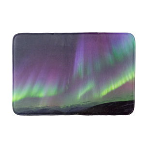 Alfombrilla De Baño The Northern Lights   North Iceland