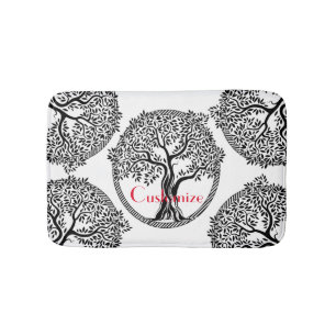 Alfombrilla De Baño Thunder_Cove del árbol de la vida