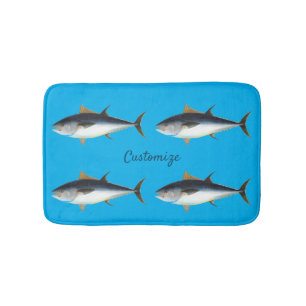 Alfombrilla De Baño Thunder_Cove estilo atuna bigeo