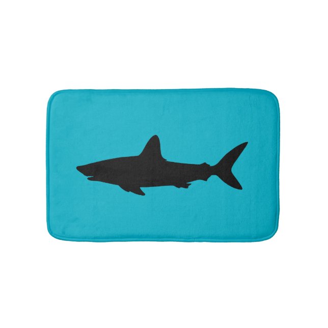Alfombrilla De Baño Tiburón nadando (Anverso)