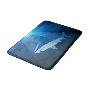 Alfombrilla De Baño Tiburones nadando