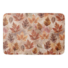 Alfombrilla De Baño Tie Dye Autumn Leaves