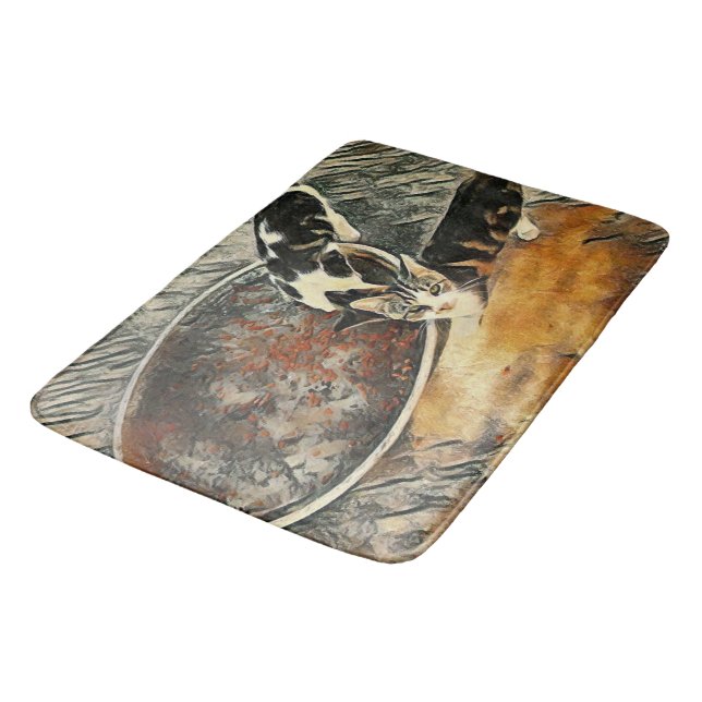 Alfombrilla De Baño ¡Tiempo de alimentación! (Angular)