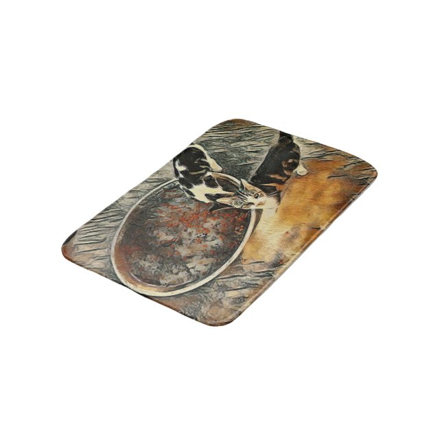 Alfombrilla De Baño ¡Tiempo de alimentación! (Angular)