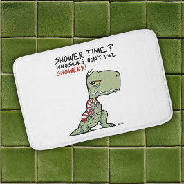 Alfombrilla De Baño ¿Tiempo de ducha? Funny Towel Personalizado de din