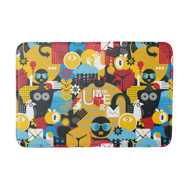 Alfombrilla De Baño Tiempo de verano (Anverso)